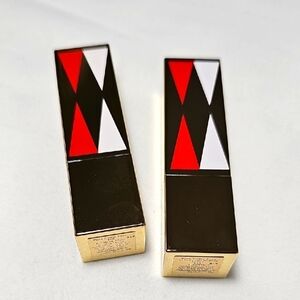 Estee Lauder Pure Color Envy Lipstick In Candy- Pink And Insolet Plum- Purple